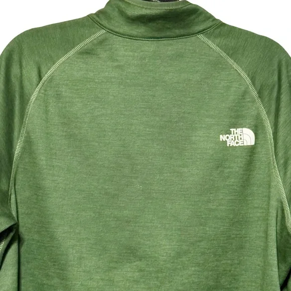 The North Face Canyonlands Half Zip Mens Green Long Sleeve Athleisure Sweatshirt - Picture 7 of 11